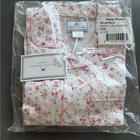 Petite Plume Dorset Floral Pajama Set NIB - Picture 1 of 3